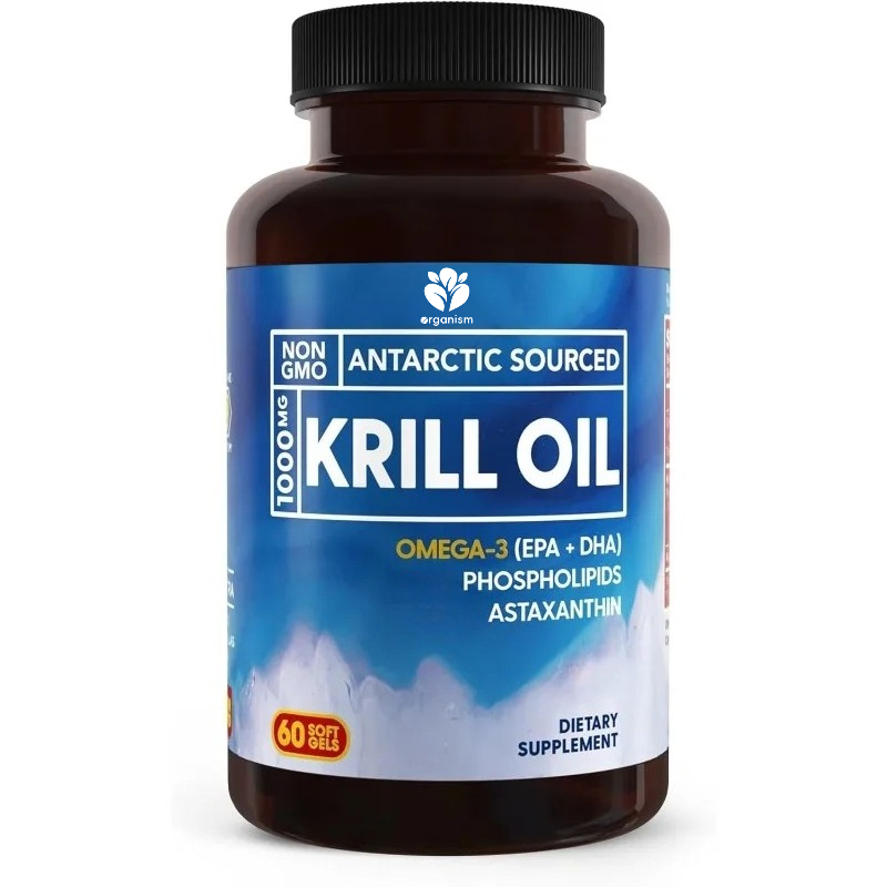 南極オキアミ油サプリメント 1000mg |   EPA+D - Krill Oil Supplement のレビューと価格